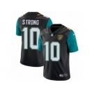 Youth Nike Jacksonville Jaguars #10 Jaelen Strong Black Alternate Vapor Untouchable Limited Player NFL Jersey