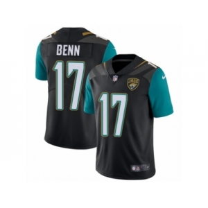Youth Nike Jacksonville Jaguars #17 Arrelious Benn Vapor Untouchable Limited Black Alternate NFL Jersey