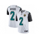 Youth Nike Jacksonville Jaguars #2 Jason Myers White Vapor Untouchable Limited Player NFL Jersey