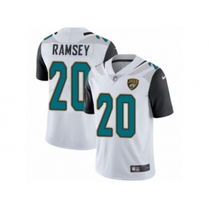 Youth Nike Jacksonville Jaguars #20 Jalen Ramsey White Vapor Untouchable Limited Player NFL Jersey
