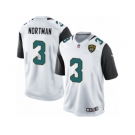 Youth Nike Jacksonville Jaguars #3 Brad Nortman Limited White NFL Jersey