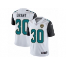 Youth Nike Jacksonville Jaguars #30 Corey Grant White Vapor Untouchable Limited Player NFL Jersey