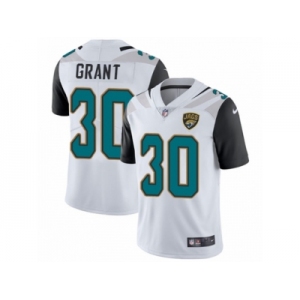 Youth Nike Jacksonville Jaguars #30 Corey Grant White Vapor Untouchable Limited Player NFL Jersey