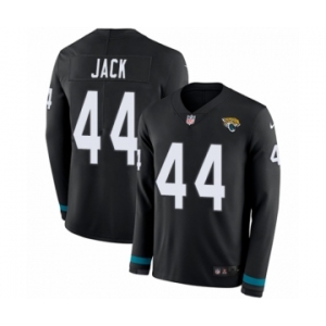 Youth Nike Jacksonville Jaguars #44 Myles Jack Limited Black Therma Long Sleeve NFL Jersey