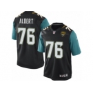 Youth Nike Jacksonville Jaguars #76 Branden Albert Limited Black Alternate NFL Jersey