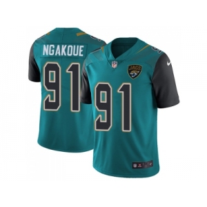 Youth Nike Jacksonville Jaguars #91 Yannick Ngakoue Teal Green Team Color Stitched NFL Vapor Untouchable Limited Jersey