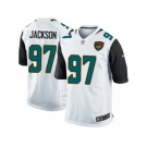 Youth Nike Jacksonville Jaguars #97 Malik Jackson Game White NFL Jersey