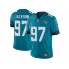 Youth Nike Jacksonville Jaguars #97 Malik Jackson Teal Green Team Color Stitched NFL Vapor Untouchable Limited Jersey