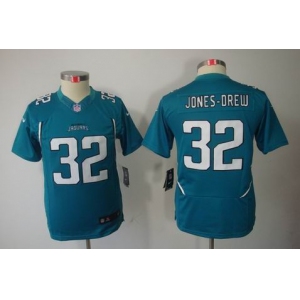 nike youth nfl jerseys jacksonville jaguars #32 jones-drew green[nike limited]