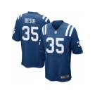 Men Nike Indianapolis Colts #35 Pierre Desir Game Royal Blue Team Color NFL Jersey