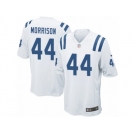 Men Nike Indianapolis Colts #44 Antonio Morrison Game White NFL Jersey