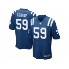 Men Nike Indianapolis Colts #59 Jeremiah George Game Royal Blue Team Color NFL Jersey