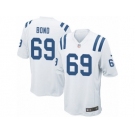 Men Nike Indianapolis Colts #69 Deyshawn Bond Game White NFL Jersey