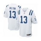 Men's Nike Indianapolis Colts #13 T.Y. Hilton Game White NFL Jersey