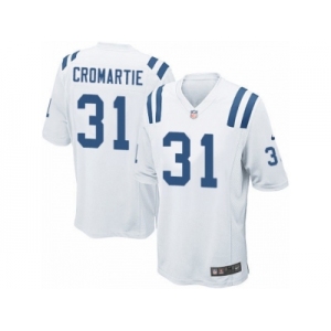 Men's Nike Indianapolis Colts #31 Antonio Cromartie Game White NFL Jersey
