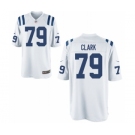 Men's Nike Indianapolis Colts #79 Le'Raven Clark Game White NFL Jersey