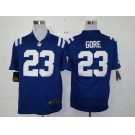 nike jerseys indianapolis colts #23 frank gore blue[game]