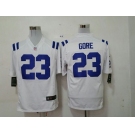 nike jerseys indianapolis colts #23 frank gore white[game]