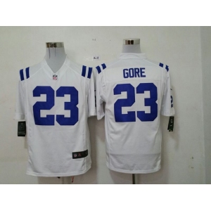 nike jerseys indianapolis colts #23 frank gore white[game]