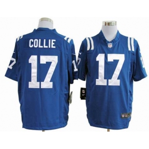 nike nfl jerseys indianapolis colts #17 ollie blue[game]