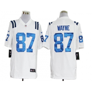 nike nfl jerseys indianapolis colts #87 wayne white Game Jersey