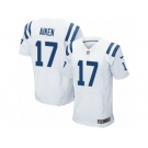 Men Nike Indianapolis Colts #17 Kamar Aiken Elite White NFL Jersey