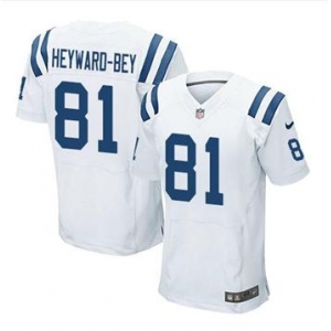 nike nfl indianapolis colts #81 heyward-bey white[Elite]