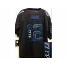 nike nfl jerseys indianapolis colts #12 andrew luck black [Elite lights out signature]