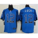 nike nfl jerseys indianapolis colts #12 luck blue[Elite drift fashion]