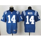 nike nfl jerseys indianapolis colts #14 nicks blue[Elite]