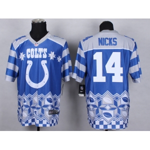nike nfl jerseys indianapolis colts #14 nicks[Elite Style Noble Fashion]