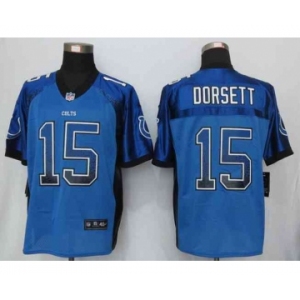 nike nfl jerseys indianapolis colts #15 dorsett blue[Elite drift fashion][dorsett]