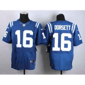 nike nfl jerseys indianapolis colts #16 dorsett blue[Elite]