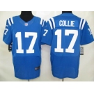 nike nfl jerseys indianapolis colts #17 collie blue[elite]