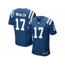nike nfl jerseys indianapolis colts #17 griff whalen blue[Elite][whalen]