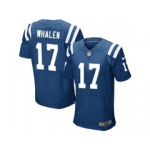 nike nfl jerseys indianapolis colts #17 griff whalen blue[Elite][whalen]