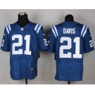 nike nfl jerseys indianapolis colts #21 davis blue[Elite][davis]