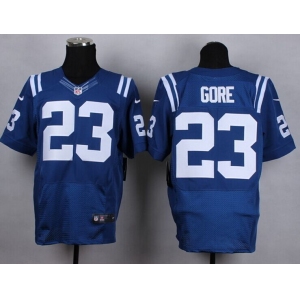 nike nfl jerseys indianapolis colts #23 gore blue[Elite]