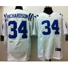 nike nfl jerseys indianapolis colts #34 richardson white[Elite]