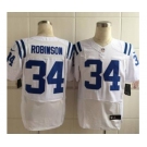 nike nfl jerseys indianapolis colts #34 robinson white[Elite][robinson]