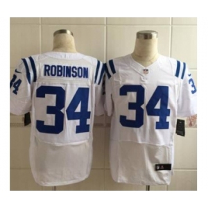 nike nfl jerseys indianapolis colts #34 robinson white[Elite][robinson]