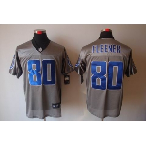 nike nfl jerseys indianapolis colts #80 fleener grey[nike shadow]