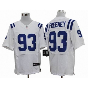 nike nfl jerseys indianapolis colts #93 freeney white[elite]