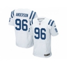 nike nfl jerseys indianapolis colts #96 henry anderson white[Elite]