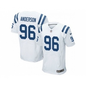 nike nfl jerseys indianapolis colts #96 henry anderson white[Elite]