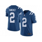 Men Nike Indianapolis Colts #2 Rigoberto Sanchez Royal Blue Team Color Vapor Untouchable Limited Player NFL Jersey