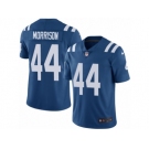 Men Nike Indianapolis Colts #44 Antonio Morrison Royal Blue Team Color Vapor Untouchable Limited Player NFL Jersey