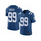 Men Nike Indianapolis Colts #99 Al Woods Limited Royal Blue Rush Vapor Untouchable NFL Jerse