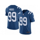 Men Nike Indianapolis Colts #99 Al Woods Royal Blue Team Color Vapor Untouchable Limited Player NFL Jersey