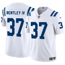 Men's Indianapolis Colts #37 Ulysses Bentley IV White 2025 F.U.S.E. Vapor Limited Football Stitched Jersey